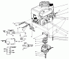 Toro 30102 - Mid-Size Proline Gear Traction Unit, 12 hp, 1991 (1000001-1999999) Ersatzteile ENGINE ASSEMBLY