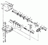 Toro 30102 - Mid-Size Proline Gear Traction Unit, 12 hp, 1991 (1000001-1999999) Ersatzteile PEERLESS TRANSMISSION MODEL NO. 700-039