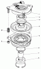 Toro 30103 - Mid-Size Proline Gear Traction Unit, 12 hp, 1988 (8000001-8999999) Ersatzteile CLUTCH ASSEMBLY NO. 54-3200