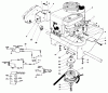 Toro 30103 - Mid-Size Proline Gear Traction Unit, 12 hp, 1988 (8000001-8999999) Ersatzteile ENGINE ASSEMBLY