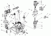 Toro 30106 - Mid-Size Proline Gear Traction Unit, 12.5 hp, 1990 (0000001-0999999) Ersatzteile CRANKCASE ASSEMBLY