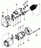 Toro 30106 - Mid-Size Proline Gear Traction Unit, 12.5 hp, 1990 (0000001-0999999) Ersatzteile ELECTRIC STARTER ALTERNATOR