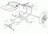 Toro 30106 - Mid-Size Proline Gear Traction Unit, 12.5 hp, 1990 (0000001-0999999) Ersatzteile KIT MODEL NO. 30122
