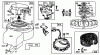 Toro 30108 - Mid-Size Proline Gear Traction Unit, 8 hp, 1984 (4000001-4999999) Ersatzteile BRIGGS & STRATTON MODEL NO. 191706-5839-01 #1