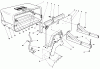 Toro 30111 - Mid-Size Proline Gear Traction Unit, 11 hp, 1985 (5000001-5999999) Ersatzteile 36" SIDE DISCHARGE BAGGING KIT NO. 30125 (OPTIONAL)