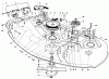 Toro 30111 - Mid-Size Proline Gear Traction Unit, 11 hp, 1985 (5000001-5999999) Ersatzteile 44" CUTTING DECK MODEL NO. 30144 #1