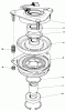 Toro 30111 - Mid-Size Proline Gear Traction Unit, 11 hp, 1987 (7000001-7999999) Ersatzteile CLUTCH ASSEMBLY NO. 54-3200