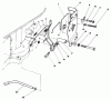 Toro 30112 - Mid-Size Proline Gear Traction Unit, 12.5 hp, 1987 (7000001-7999999) Ersatzteile GOVERNOR ASSEMBLY