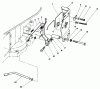Toro 30112 - Mid-Size Proline Gear Traction Unit, 12.5 hp, 1989 (9000001-9999999) Ersatzteile GOVERNOR ASSEMBLY