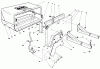 Toro 30113 - Mid-Size Proline Gear Traction Unit, 8 hp, 1986 (6000001-6999999) Ersatzteile 36" SIDE DISCHARGE BAGGING KIT NO. 30125 (OPTIONAL)