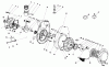 Toro 30113 - Mid-Size Proline Gear Traction Unit, 8 hp, 1986 (6000001-6999999) Ersatzteile CRANKCASE & FLYWHEEL ASSEMBLY