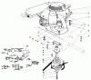 Toro 30113 - Mid-Size Proline Gear Traction Unit, 8 hp, 1986 (6000001-6999999) Ersatzteile ENGINE ASSEMBLY