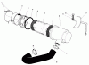 Toro 30113 - Mid-Size Proline Gear Traction Unit, 8 hp, 1987 (7000001-7999999) Ersatzteile AIR CLEANER ASSEMBLY