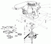 Toro 30113 - Mid-Size Proline Gear Traction Unit, 8 hp, 1987 (7000001-7999999) Ersatzteile ENGINE ASSEMBLY