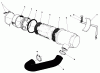 Toro 30113 - Mid-Size Proline Gear Traction Unit, 8 hp, 1988 (8000001-8999999) Ersatzteile AIR CLEANER ASSEMBLY