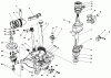 Toro 30115 - Mid-Size Proline Gear Traction Unit, 12.5 hp, 1989 (9000001-9999999) Ersatzteile CRANKCASE ASSEMBLY