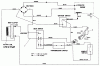 Toro 30115 - Mid-Size Proline Gear Traction Unit, 12.5 hp, 1989 (9000001-9999999) Ersatzteile ELECTRICAL SCHEMATIC