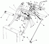 Toro 30115 - Mid-Size Proline Gear Traction Unit, 12.5 hp, 1989 (9000001-9999999) Ersatzteile HANDLE ASSEMBLY