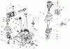 Toro 30115 - Mid-Size Proline Gear Traction Unit, 12.5 hp, 1990 (0000001-0999999) Ersatzteile CRANKCASE ASSEMBLY