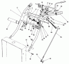 Toro 30115 - Mid-Size Proline Gear Traction Unit, 12.5 hp, 1990 (0000001-0999999) Ersatzteile HANDLE ASSEMBLY