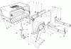 Toro 30116 - Mid-Size Proline Gear Traction Unit, 16 hp, 1986 (6000001-6999999) Ersatzteile 36" SIDE DISCHARGE BAGGING KIT NO. 30125 (OPTIONAL)