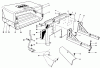 Toro 30116 - Mid-Size Proline Gear Traction Unit, 16 hp, 1986 (6000001-6999999) Ersatzteile 44" & 52" BAGGING KIT MODEL NOS. 30126 & 30127 (OPTIONAL)