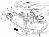 Toro 30116 - Mid-Size Proline Gear Traction Unit, 16 hp, 1986 (6000001-6999999) Ersatzteile 52" CUTTING DECK MODEL NO. 30152