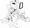 Toro 30116 - Mid-Size Proline Gear Traction Unit, 16 hp, 1986 (6000001-6999999) Ersatzteile FRAME ASSEMBLY