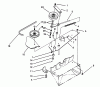Toro 07-42VY01 - Easy Twin 42" Vacuum Bagger, 1992 (2000001-2999999) Ersatzteile BELT & PULLEY ASSEMBLY
