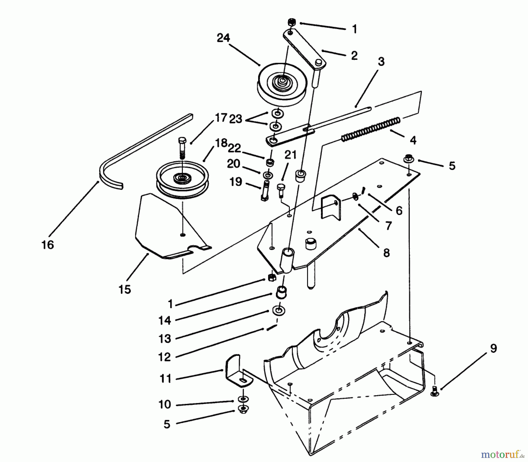 Toro Neu Accessories, Mower 07-42VY01 - Toro Easy Twin 42
