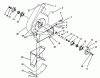 Toro 07-42VY01 - Easy Twin 42" Vacuum Bagger, 1992 (2000001-2999999) Ersatzteile HOUSING & IMPELLER ASSEMBLY
