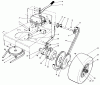 Toro 30117 - Mid-Size Proline Gear Traction Unit, 16 hp, 1990 (0000001-0999999) Ersatzteile AXLE ASSEMBLY