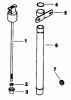 Toro 30117 - Mid-Size Proline Gear Traction Unit, 16 hp, 1990 (0000001-0999999) Ersatzteile DIPSTICK-ENGINE KOHLER MODEL NO. MV16S-TYPE 56511