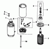 Toro 30117 - Mid-Size Proline Gear Traction Unit, 16 hp, 1990 (0000001-0999999) Ersatzteile ELECTRIC START-ENGINE KOHLER MODEL NO. MV16S-TYPE 56511
