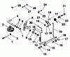 Toro 30117 - Mid-Size Proline Gear Traction Unit, 16 hp, 1990 (0000001-0999999) Ersatzteile GOVERNOR-ENGINE KOHLER MODEL NO. MV16S-TYPE 56511