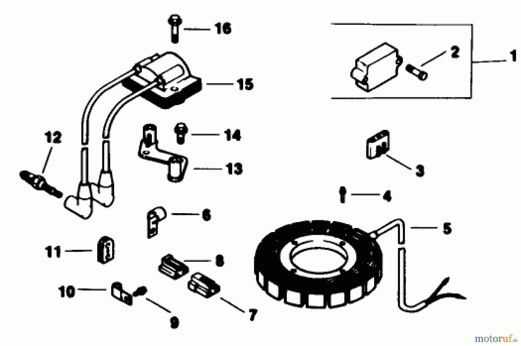  Toro Neu Mowers, Drive Unit Only 30117 - Toro Mid-Size Proline Gear Traction Unit, 16 hp, 1990 (0000001-0999999) IGNITION-ENGINE KOHLER MODEL NO. MV16S-TYPE 56511