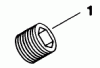 Toro 30117 - Mid-Size Proline Gear Traction Unit, 16 hp, 1990 (0000001-0999999) Ersatzteile LOW OIL PRESSURE SWITCH-ENGINE KOHLER MODEL NO. MV16S-TYPE 56511