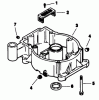 Toro 30117 - Mid-Size Proline Gear Traction Unit, 16 hp, 1990 (0000001-0999999) Ersatzteile OIL PAN-ENGINE KOHLER MODEL NO. MV16S-TYPE 56511