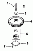 Toro 30117 - Mid-Size Proline Gear Traction Unit, 16 hp, 1990 (0000001-0999999) Ersatzteile OIL PUMP-ENGINE KOHLER MODEL NO. MV16S-TYPE 56511