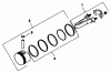 Toro 30117 - Mid-Size Proline Gear Traction Unit, 16 hp, 1990 (0000001-0999999) Ersatzteile PISTON & ROD-ENGINE KOHLER MODEL NO. MV16S-TYPE 56511
