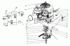 Toro 30117 - Mid-Size Proline Gear Traction Unit, 16 hp, 1991 (1000001-1999999) Ersatzteile ENGINE ASSEMBLY