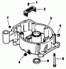 Toro 30117 - Mid-Size Proline Gear Traction Unit, 16 hp, 1991 (1000001-1999999) Ersatzteile OIL PAN-ENGINE KOHLER MODEL NO. MV16S-TYPE 56511
