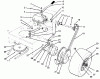 Toro 30156 - Mid-Size Proline Gear Traction Unit, 12.5 hp, 1994 (490001-499999) Ersatzteile AXLE ASSEMBLY