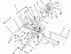 Toro 30156 - Mid-Size Proline Gear Traction Unit, 12.5 hp, 1994 (490001-499999) Ersatzteile HANDLE ASSEMBLY