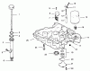 Toro 30156 - Mid-Size Proline Gear Traction Unit, 12.5 hp, 1994 (490001-499999) Ersatzteile OIL PAN/LUBRICATION-ENGINE KOHLER MODEL NO. CV12.5T-1254