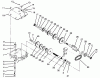 Toro 30156 - Mid-Size Proline Gear Traction Unit, 12.5 hp, 1994 (490001-499999) Ersatzteile PEERLESS TRANSMISSION. MODEL NO. 700-039