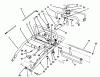 Toro 30157 - Mid-Size Proline Gear Traction Unit, 12.5 hp, 1994 (490001-499999) Ersatzteile HANDLE ASSEMBLY