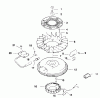 Toro 30157 - Mid-Size Proline Gear Traction Unit, 12.5 hp, 1994 (490001-499999) Ersatzteile IGNITION/ELECTRICAL-ENGINE KOHLER MODEL NO. CV12.5T-1254