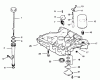 Toro 30157 - Mid-Size Proline Gear Traction Unit, 12.5 hp, 1994 (490001-499999) Ersatzteile OIL PAN/LUBRICATION-ENGINE KOHLER MODEL NO. CV12.5T-1254