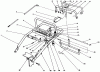 Toro 30165 - Mid-Size Proline Gear Traction Unit, 12.5 hp, 1991 (1000001-1999999) Ersatzteile HANDLE ASSEMBLY